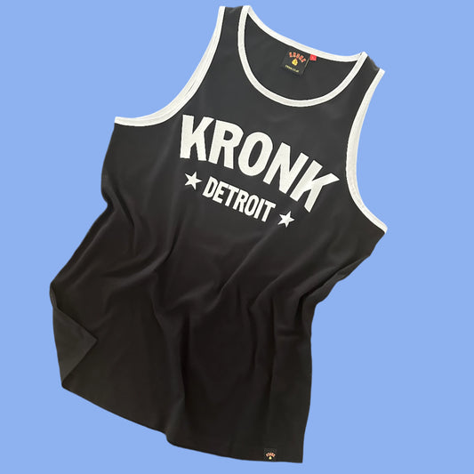 KRONK Detroit Stars Cotton Vest Black