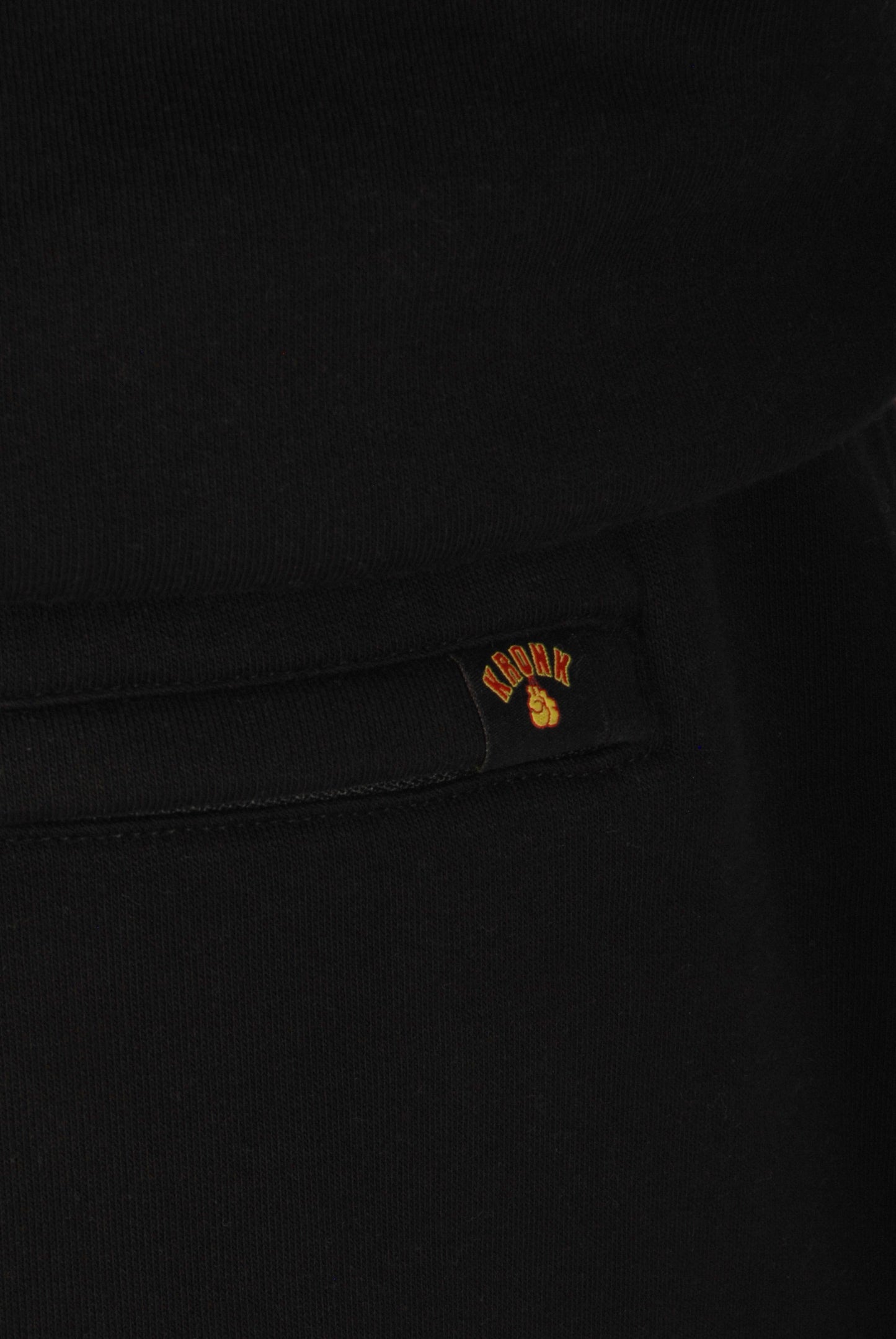 KRONKWOMEN Gloves Applique Joggers Loose Fit Black