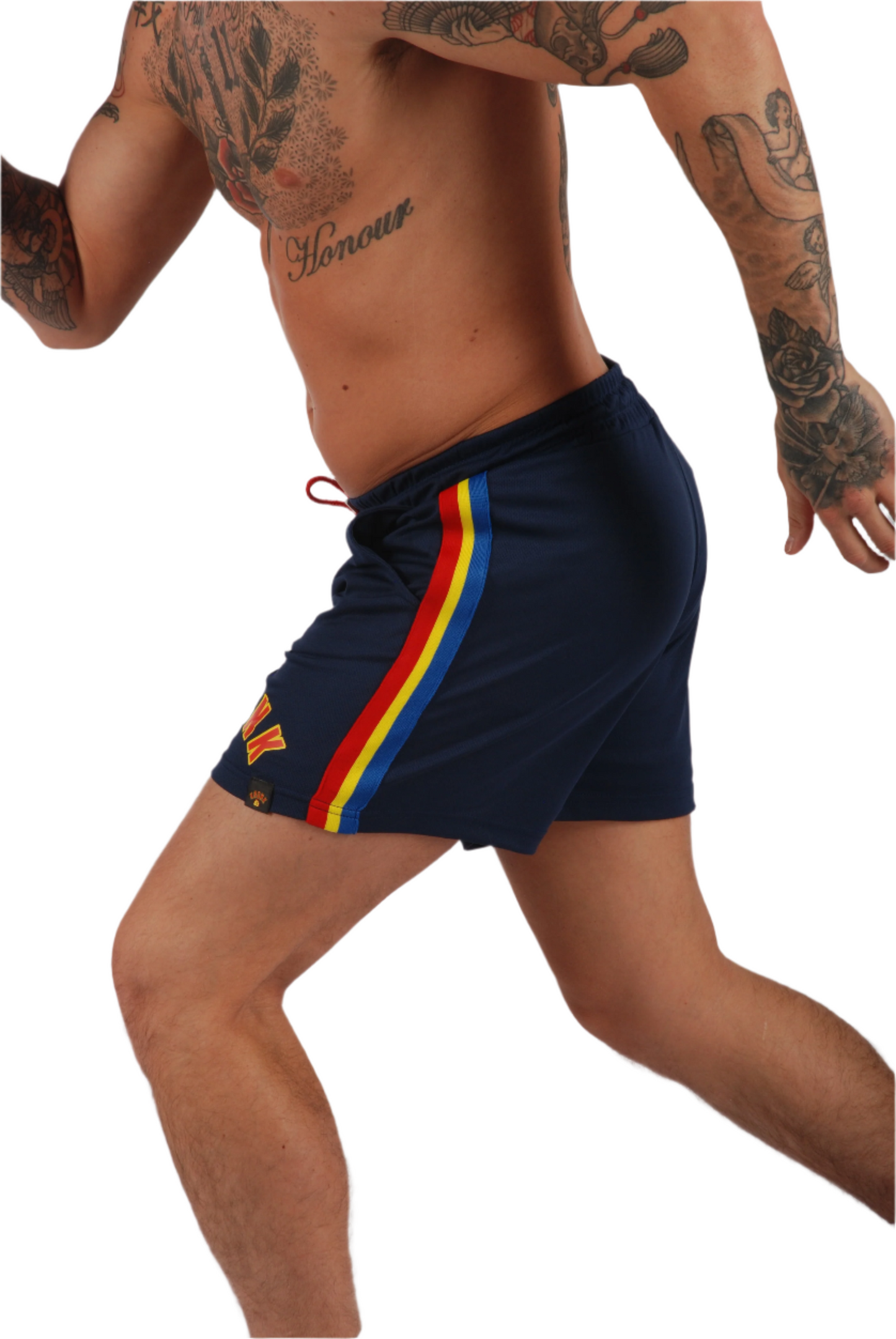 KRONK WAR Shorts Navy