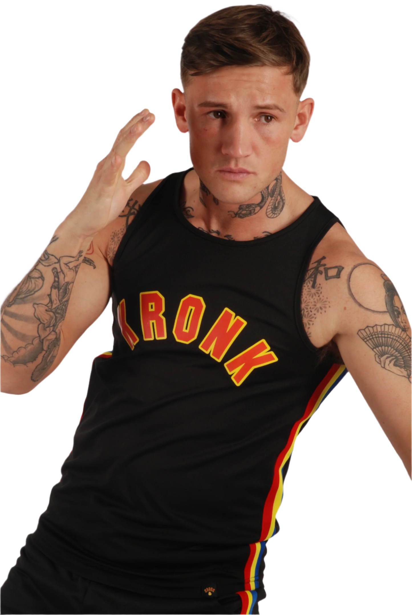 KRONK WAR Gym Vest Black