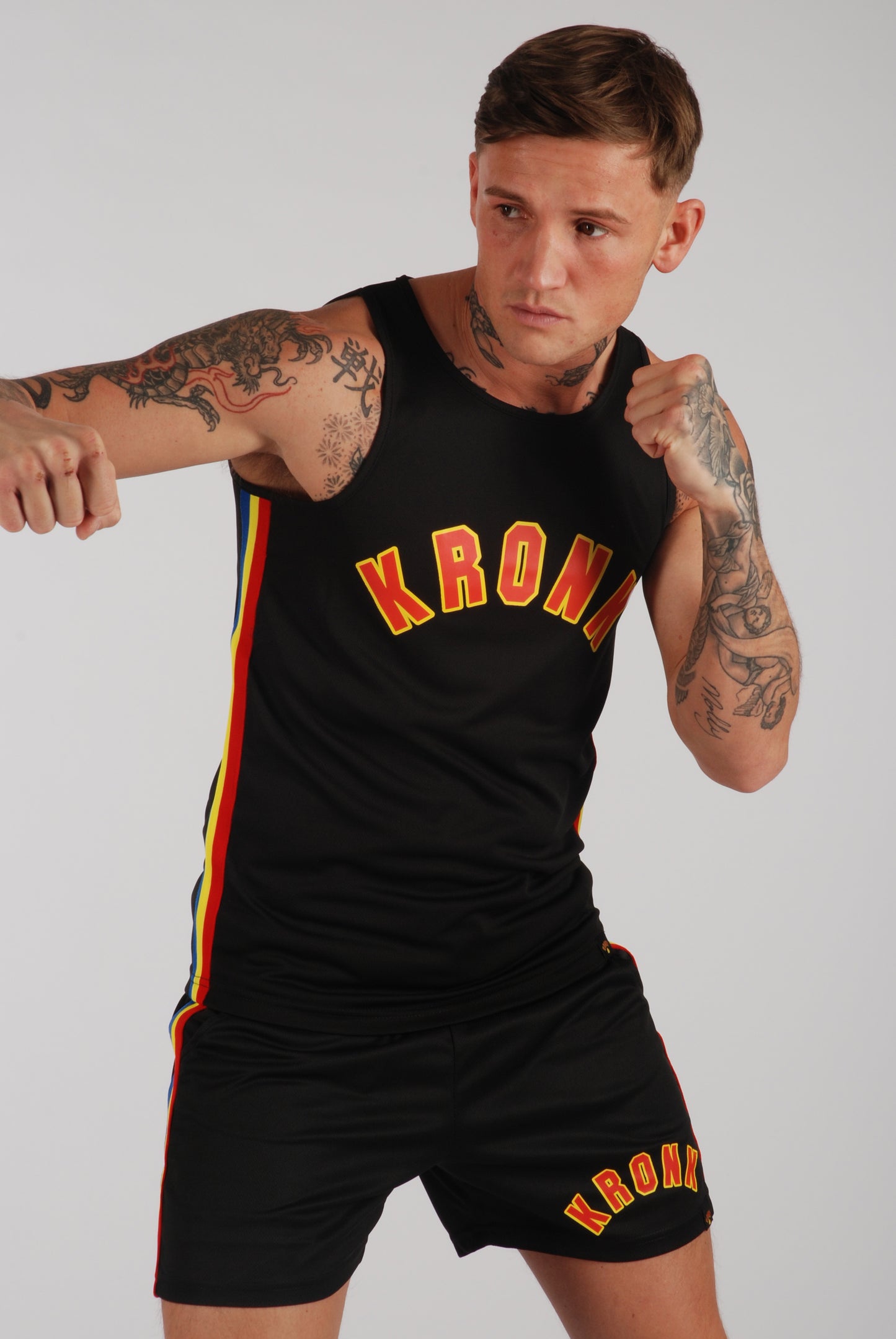 KRONK WAR Gym Vest Black