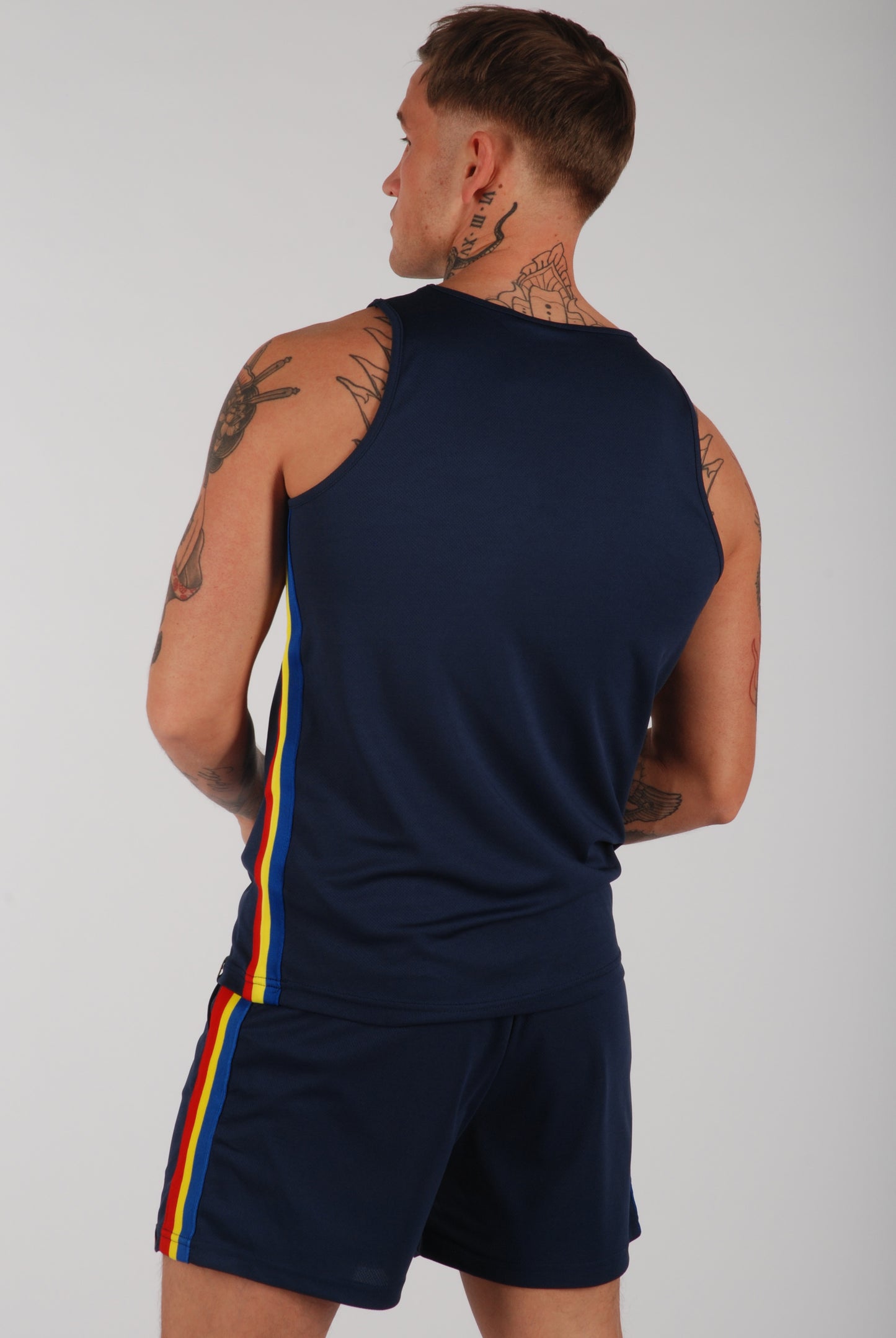 KRONK WAR Gym Vest Navy