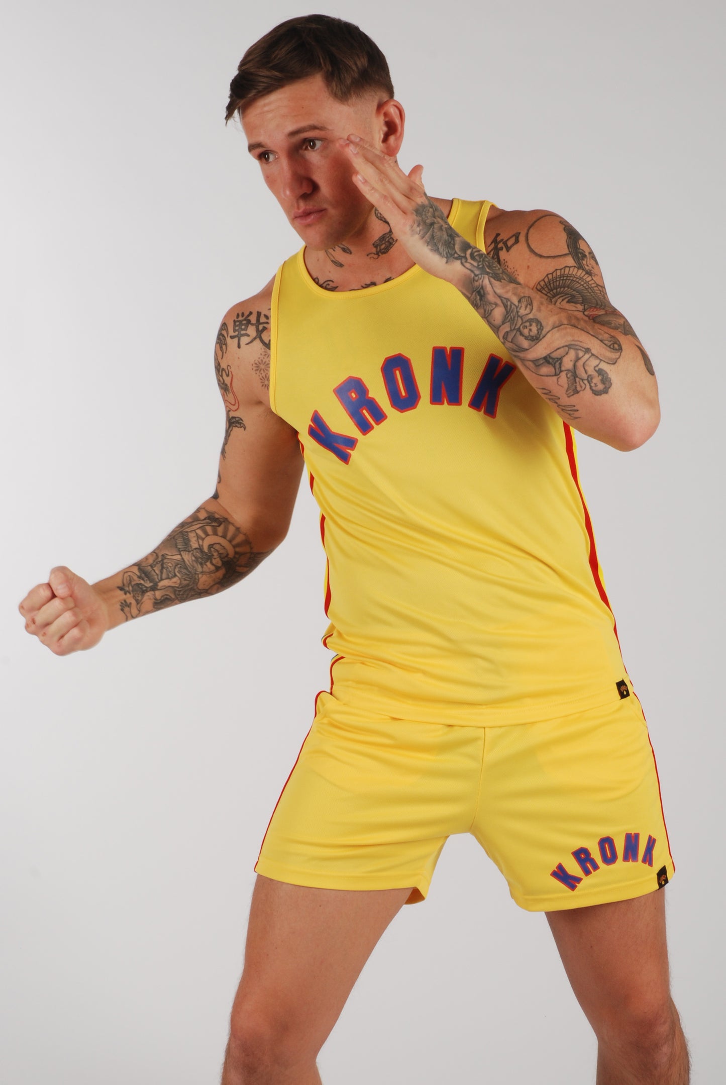 KRONK WAR Gym Vest Yellow