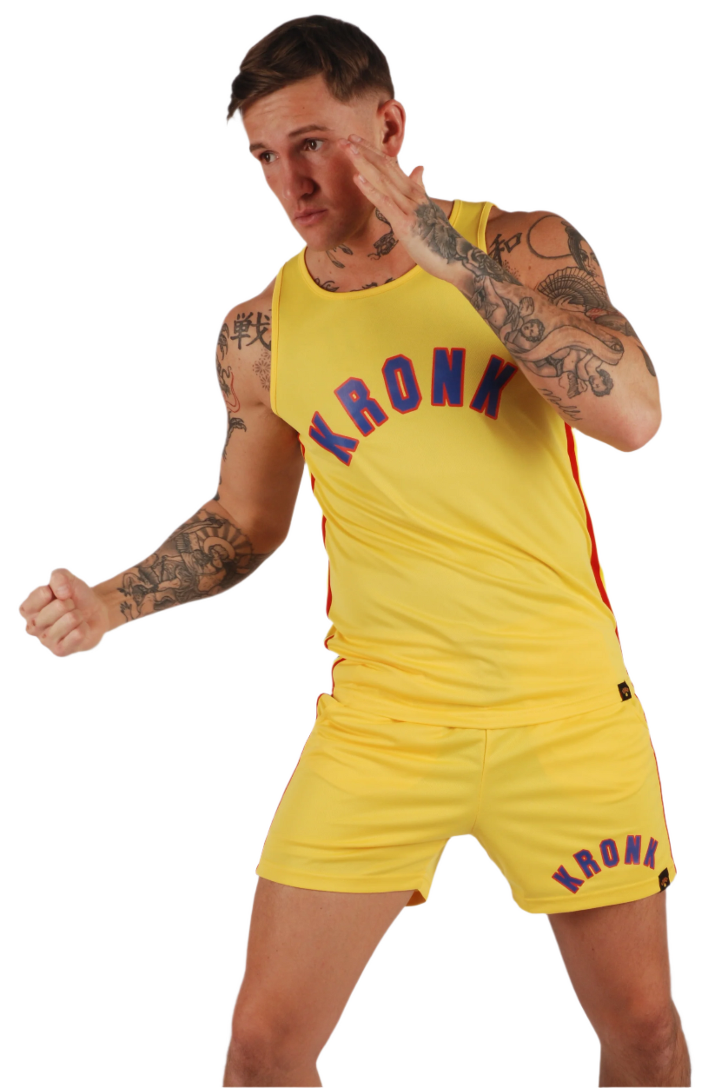 KRONK WAR Gym Vest Yellow