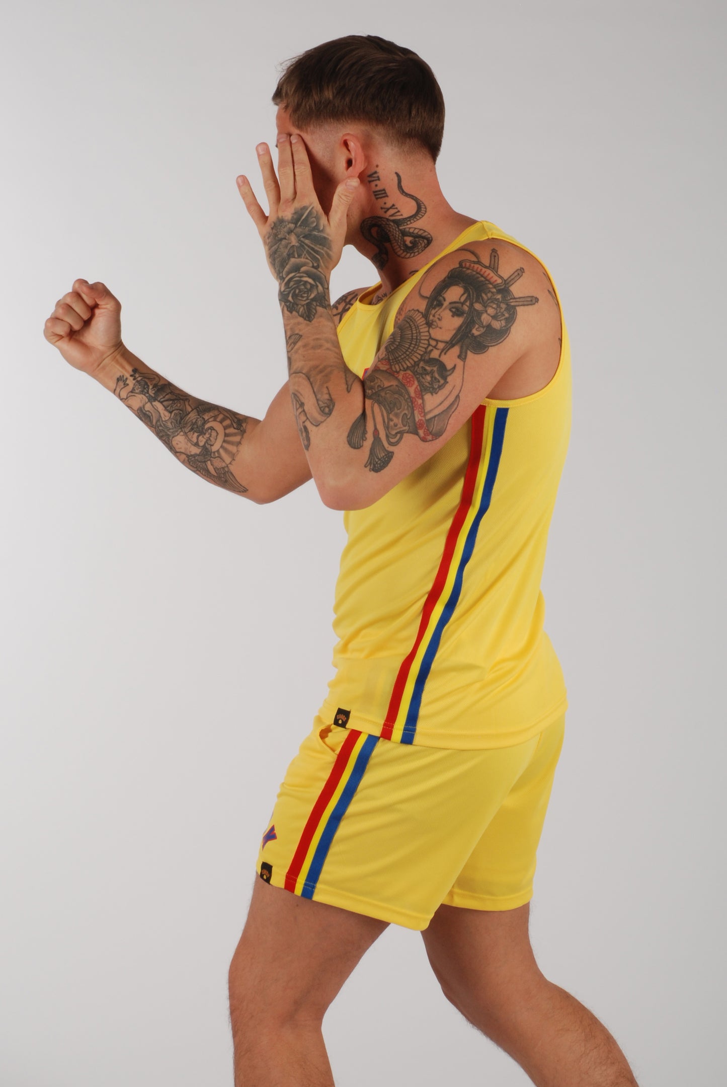 KRONK WAR Gym Vest Yellow