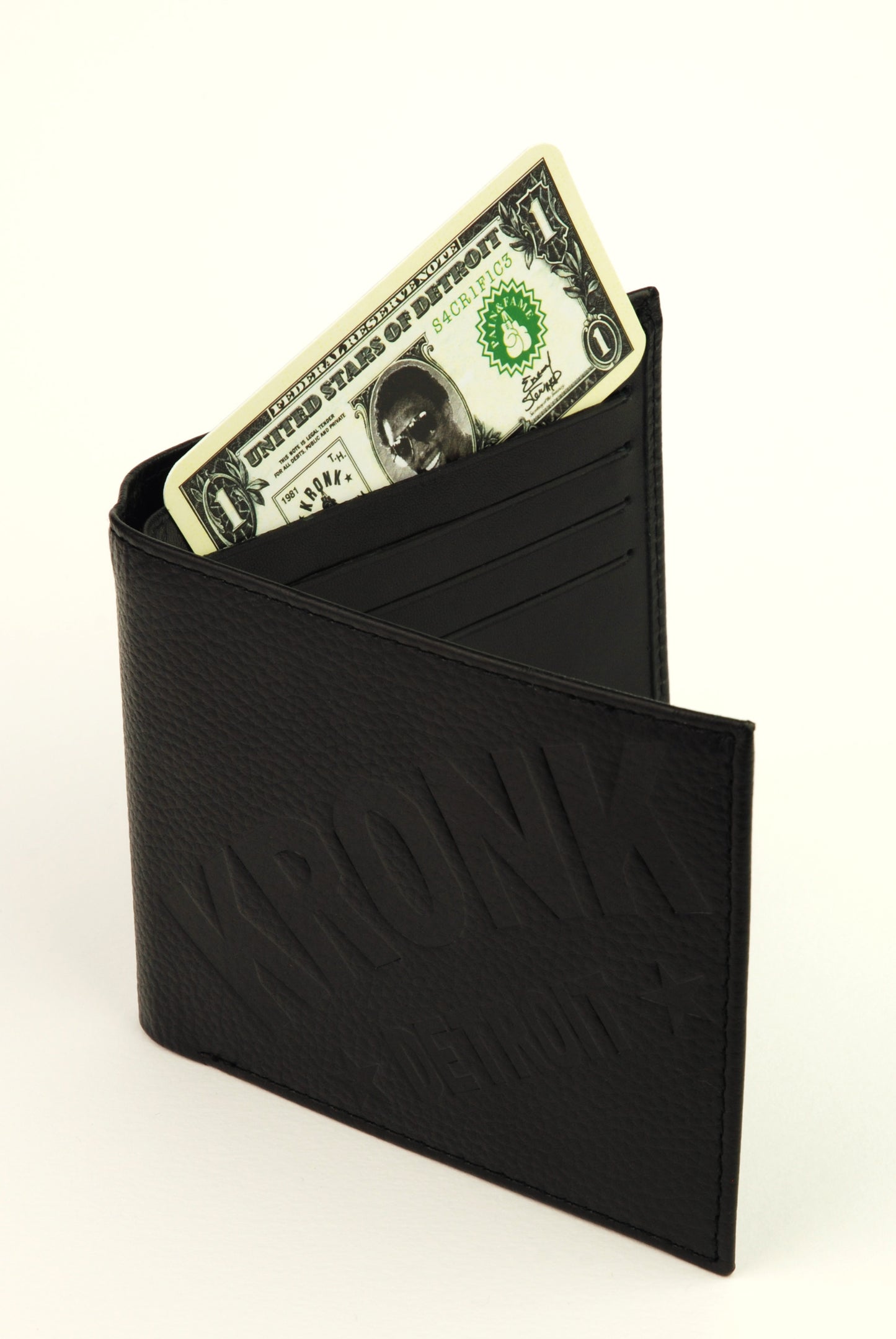 Detroit Bi Fold Leather Wallet