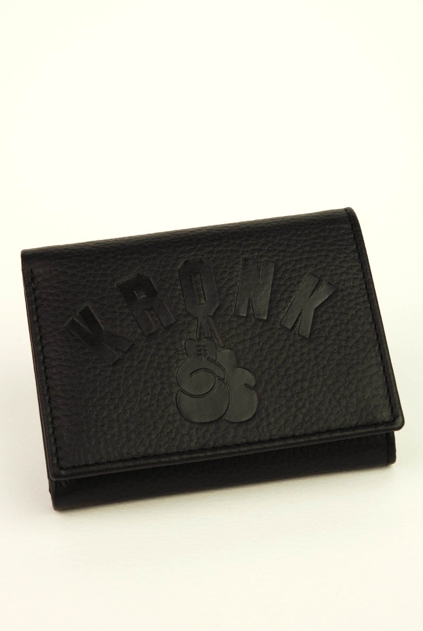 Gloves Tri Fold Leather Wallet