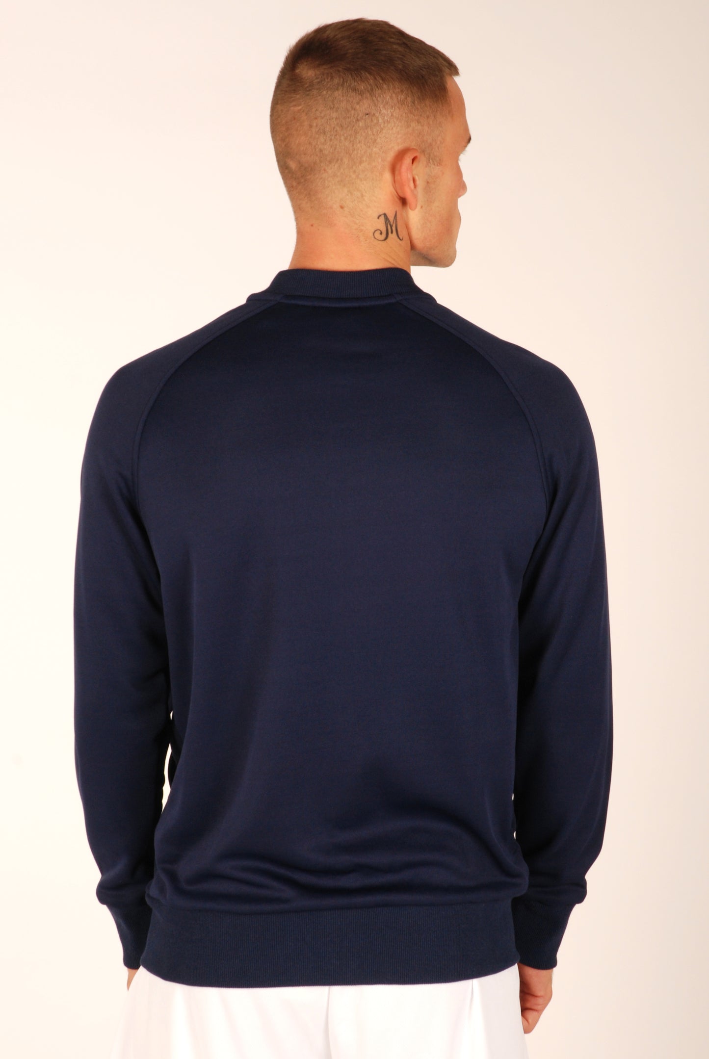 KRONK Iconic Detroit Zip Track Top Navy