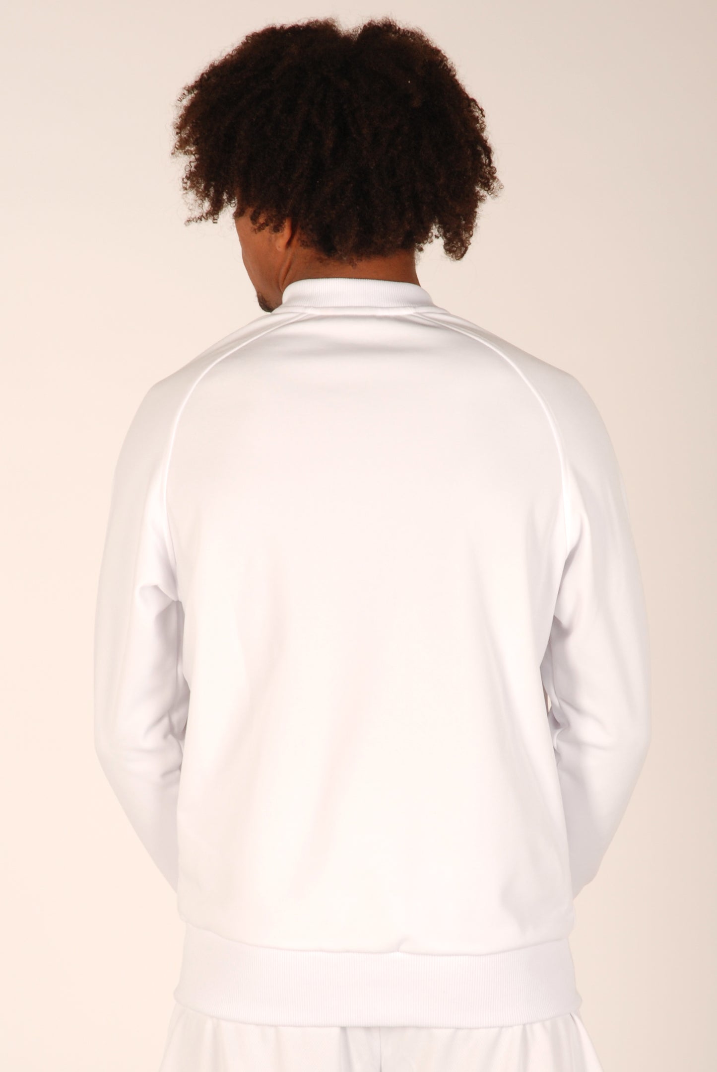 KRONK Iconic Detroit Zip Track Top White