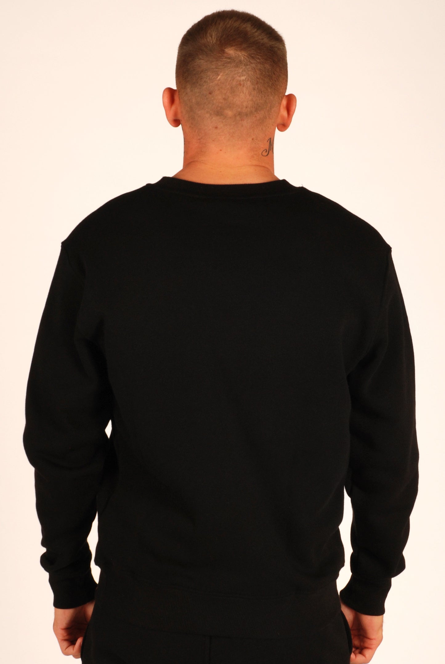 KRONK Gloves Applique Sweatshirt Loose Fit Black