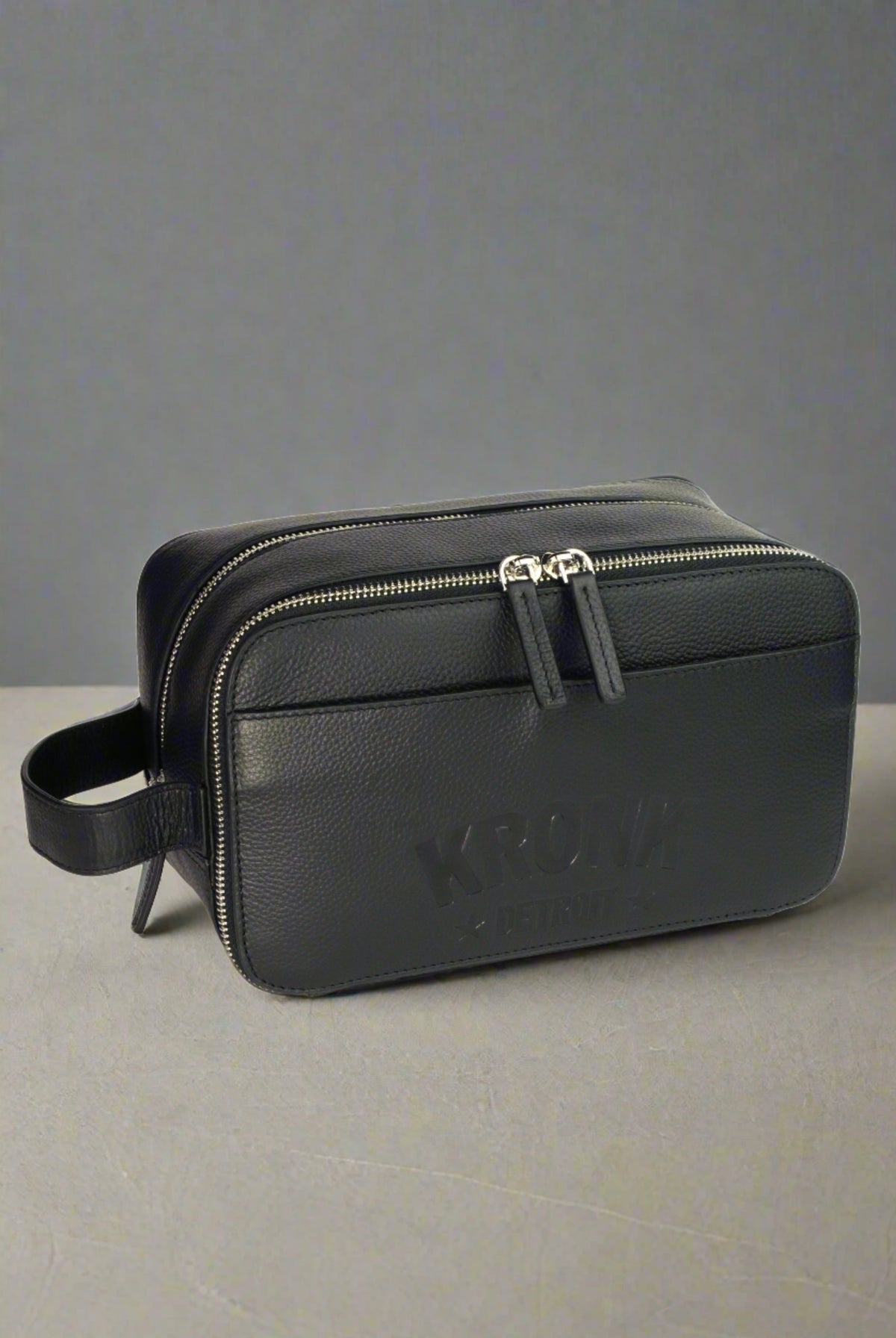 KRONK GIFT BUNDLE - Washbag / Collegiate Black Felt Cap/ Bi Fold Wallet