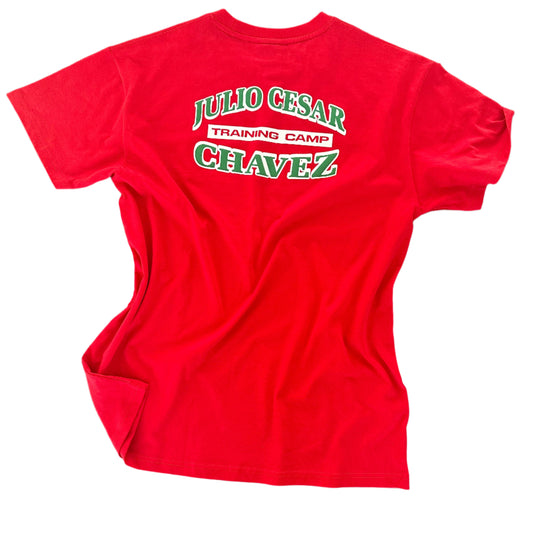 KRONK Julio Cesar Chavez Training Camp Regular Fit T Shirt Red