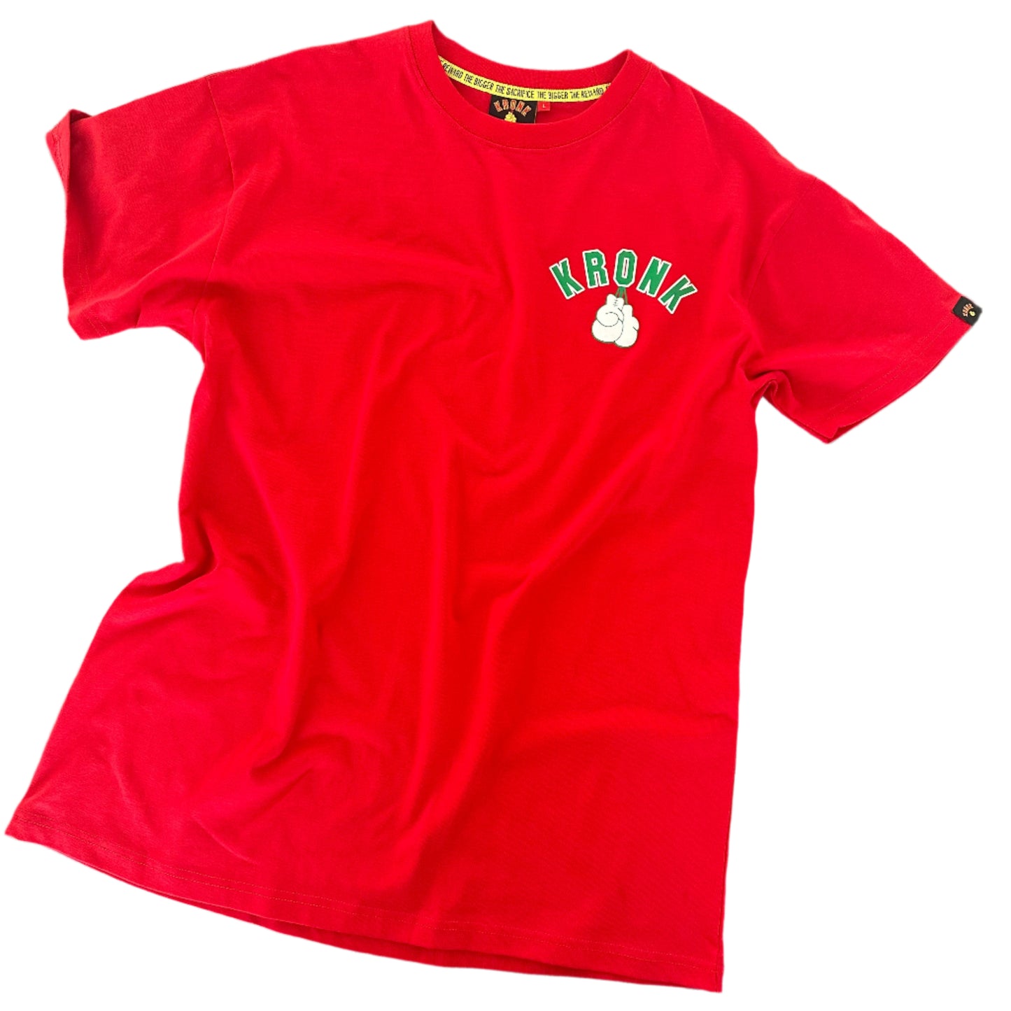 KRONK Julio Cesar Chavez Training Camp Regular Fit T Shirt Red