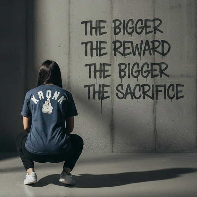 KRONKWOMEN Faded G Loose Fit Vintage Wash T Shirt Navy