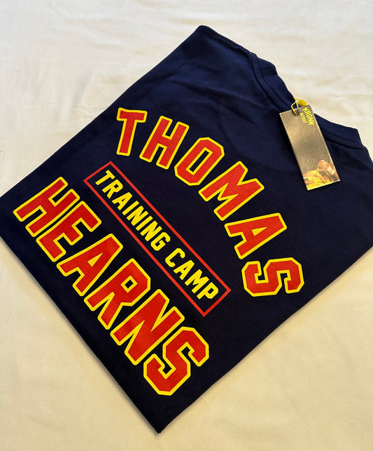 KRONK Thomas Hearns Training Camp Regular Fit T Shirt Navy