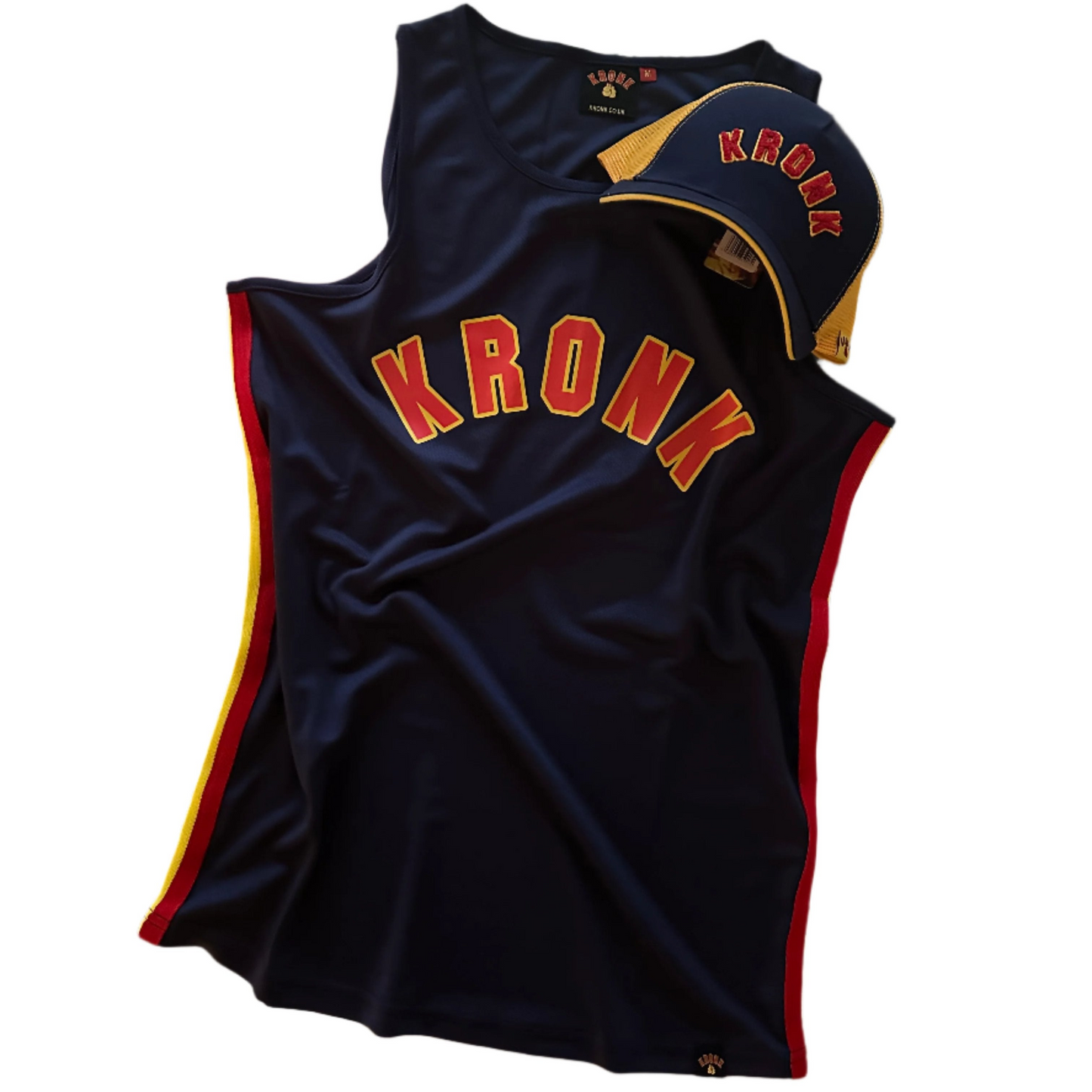 KRONK WAR Gym Vest Navy