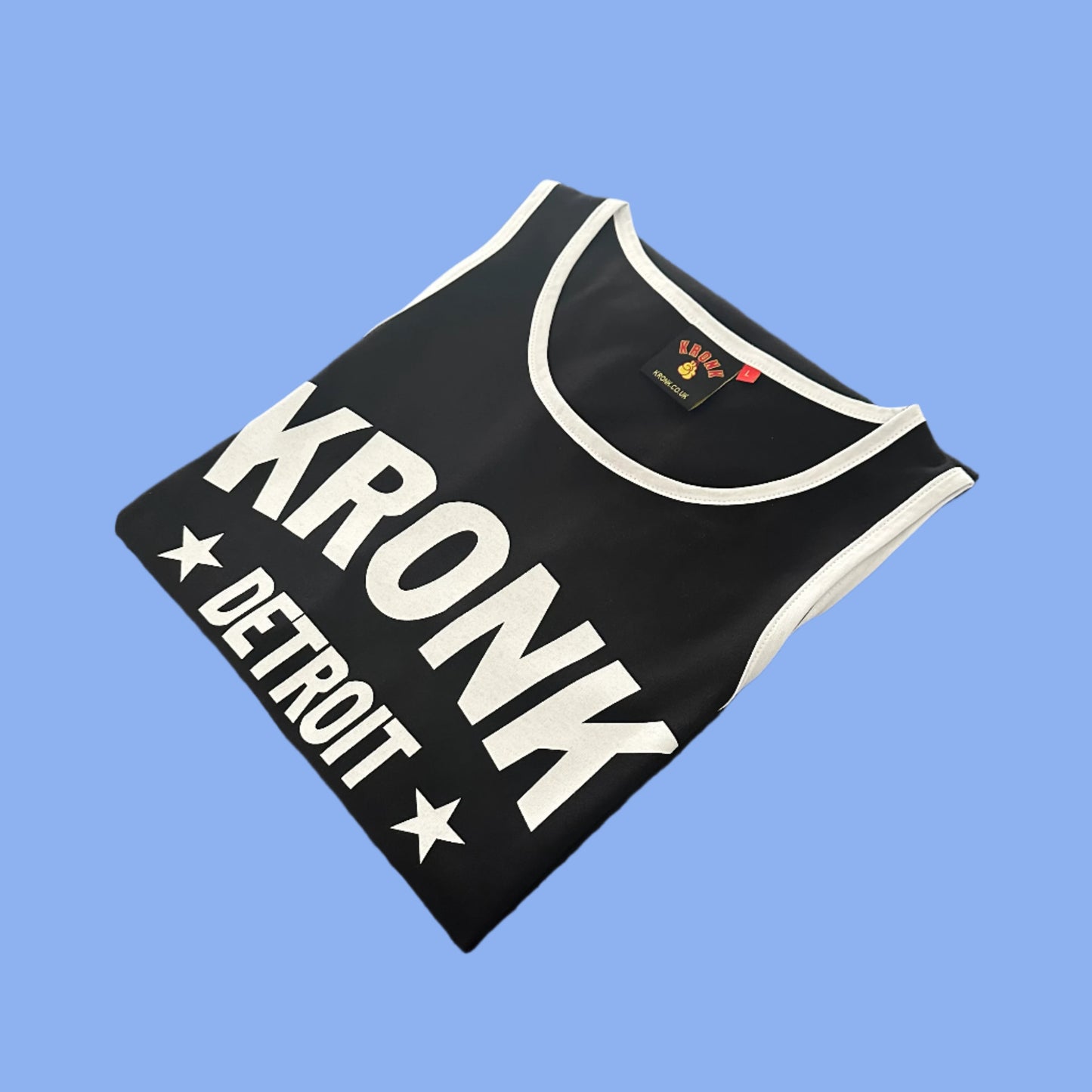 KRONK Detroit Stars Cotton Vest Black