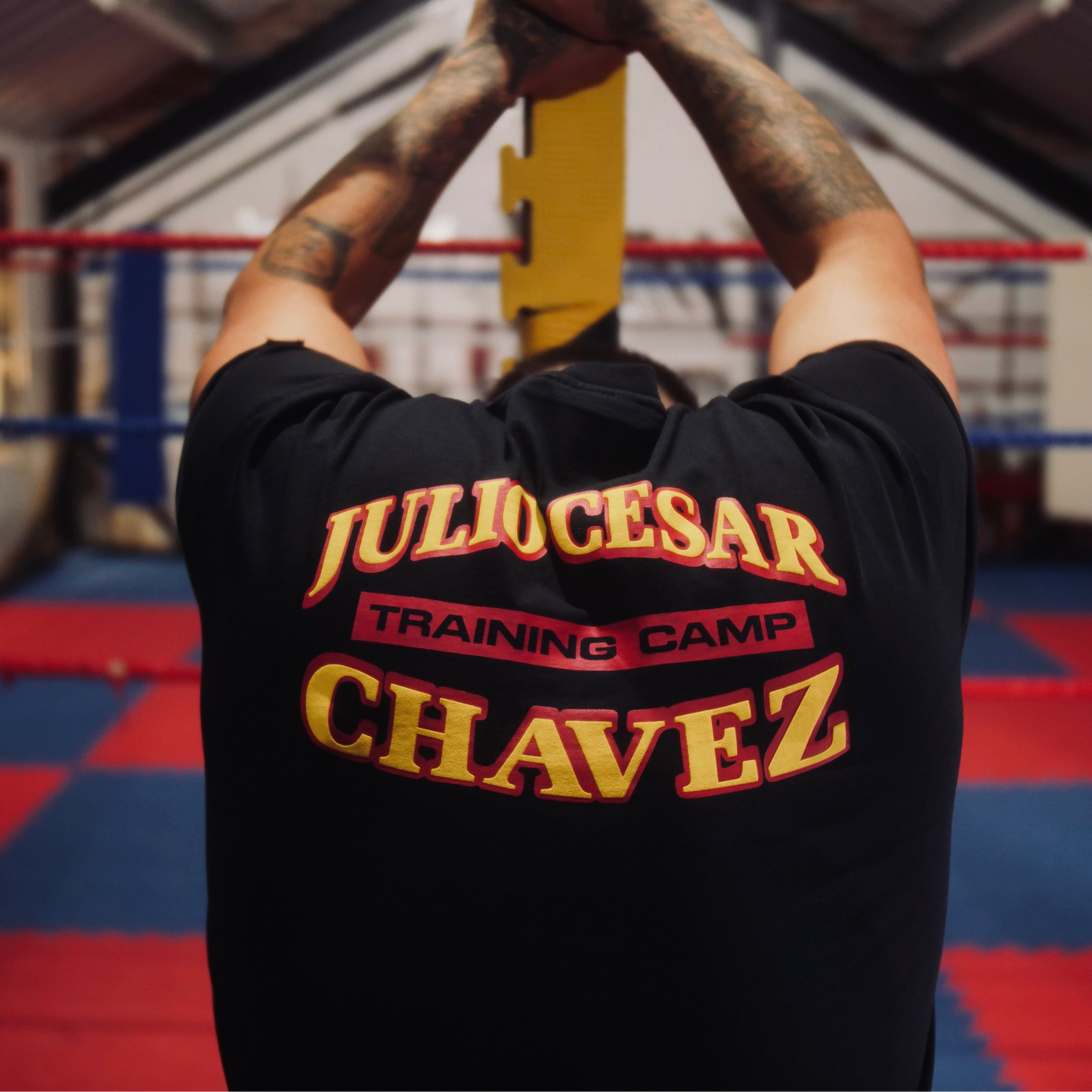 KRONK Julio Cesar Chavez Training Camp Regular Fit T Shirt Black