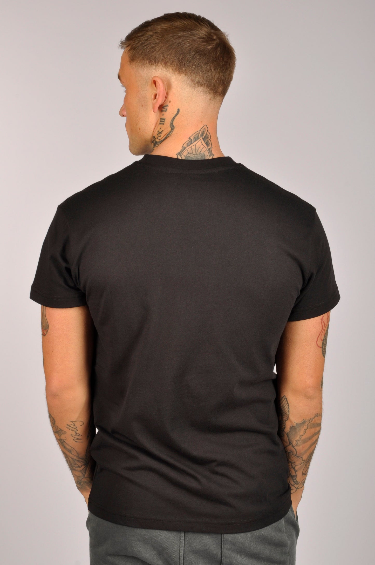 KRONK Gloves Regular Fit T Shirt Black Stealth