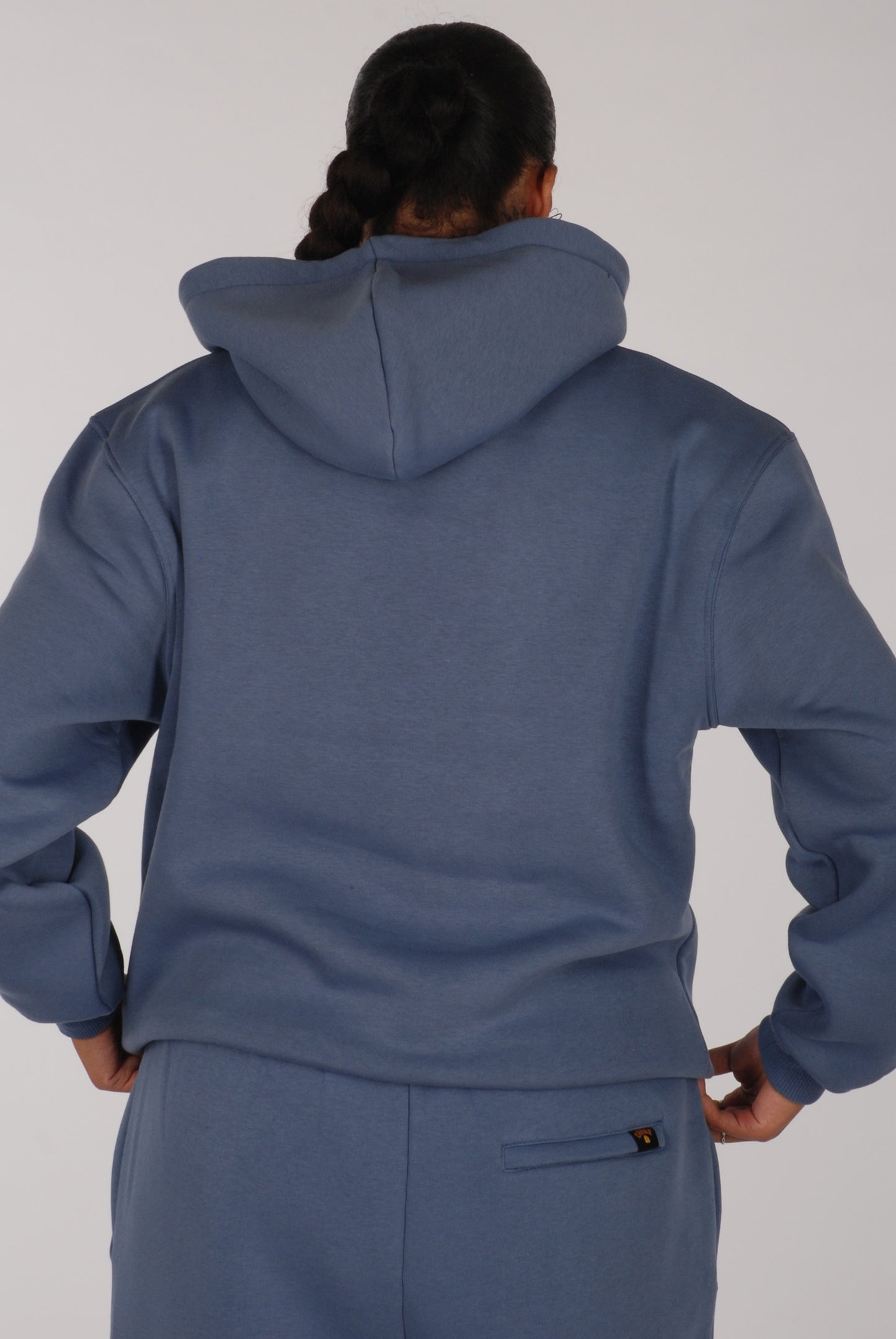 KRONKWOMEN Detroit Hoodie Loose Fit Steel Blue