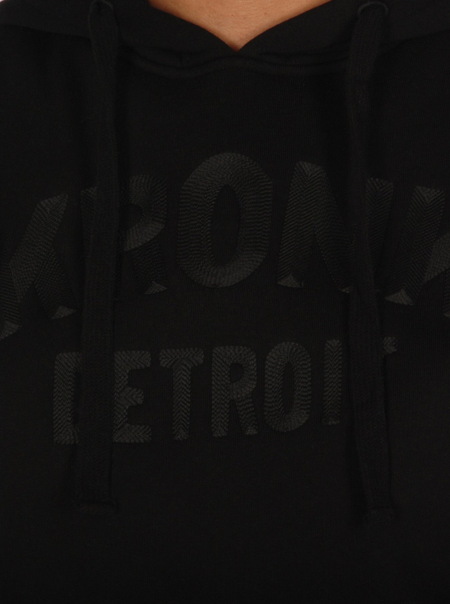 KRONKWOMEN Detroit Hoodie Loose Fit Black