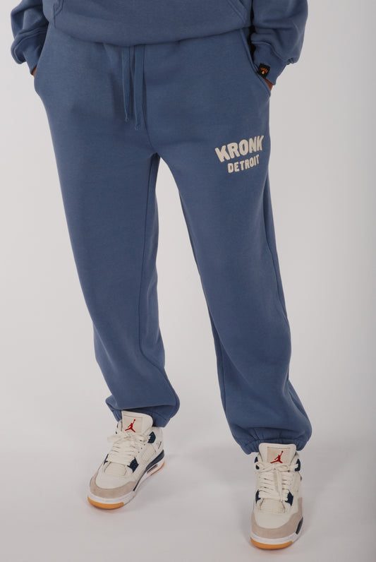 KRONKWOMEN Detroit Joggers Loose Fit Steel Blue