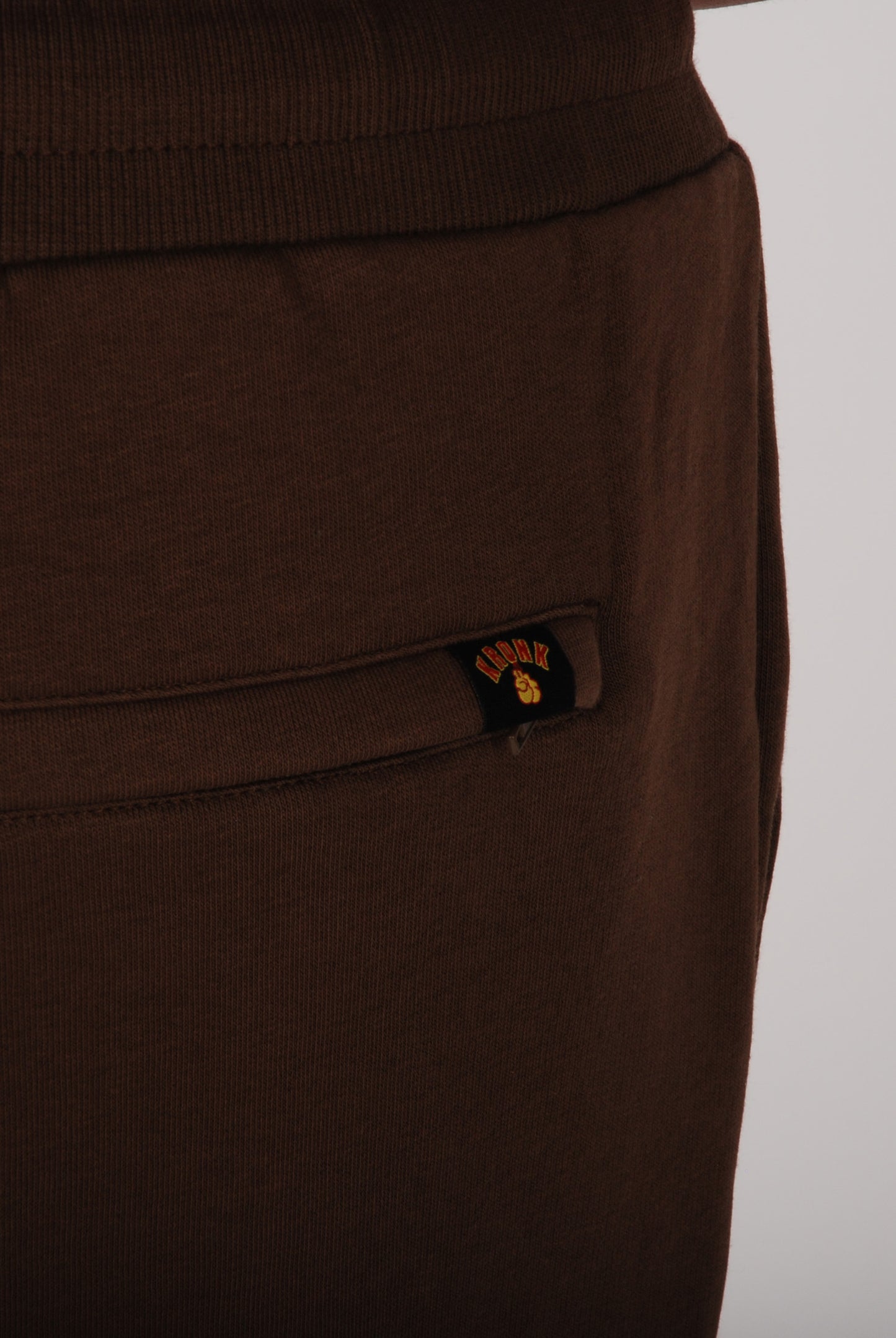 KRONKWOMEN Boxing Team Joggers Loose Fit Dark Brown