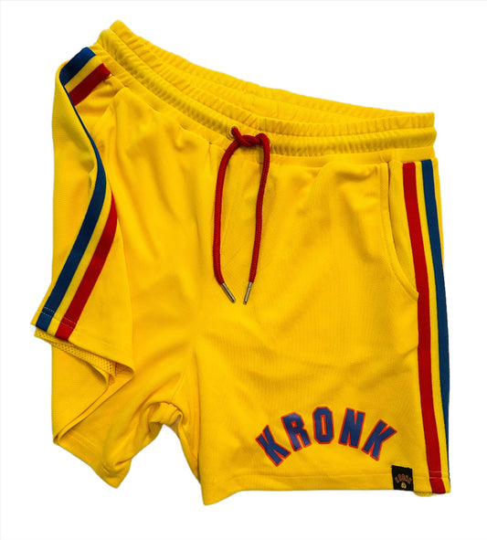 KRONK WAR Shorts Yellow