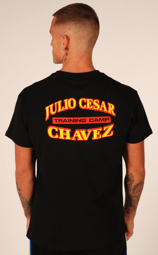 KRONK Julio Cesar Chavez Training Camp Regular Fit T Shirt Black