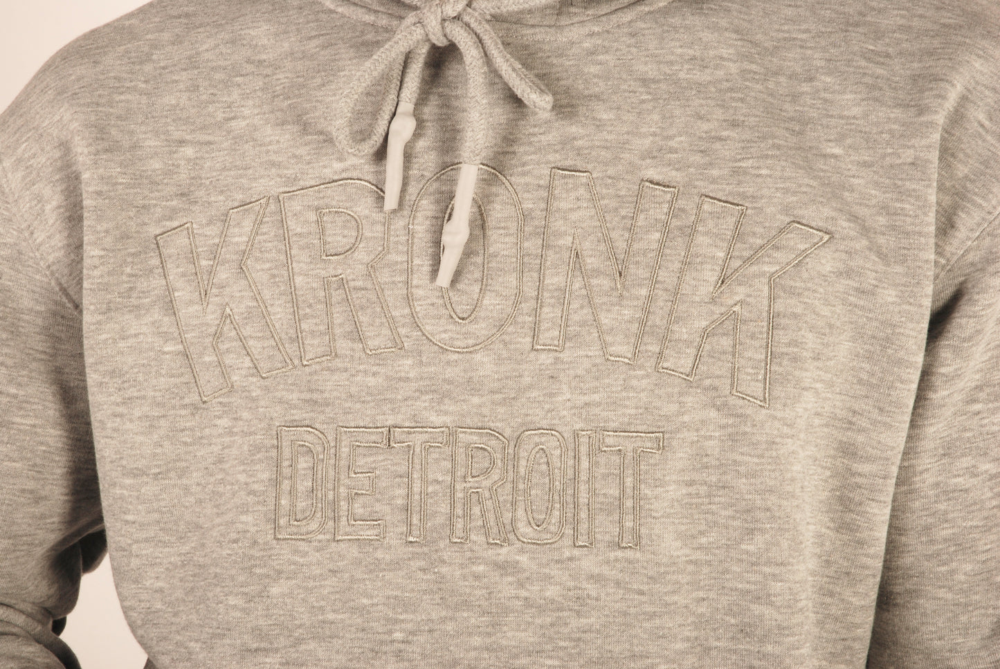 KRONK Detroit Stealth Hoodie Regular Fit Sport Grey